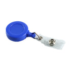 Retractable Round Badge Reel Holder w/ Belt Clip