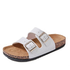 Adjustable Buckle Flat Cork Sandals