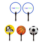 Custom Round Plastic Hand Fan