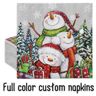 2 Ply Full Color Custom Beverage Napkin Lunch Paper