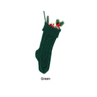Cable Knit Christmas Stockings