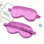 Imitation silk sleep eye mask