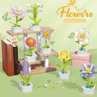 Mini Flower Succulent Bonsai Building Block Set