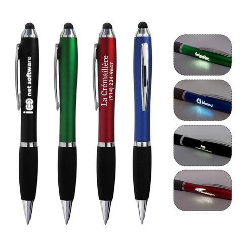 Promotion Ballpen With Light Logo