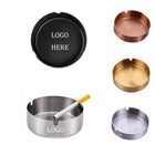 Stainless Steel Ashtray w/3 Grooves
