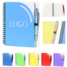B6 PP Spiral Notebook With Pen Holder
