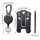 Tactical ID Badge Reel With 39.3 Inch Retractable Cord