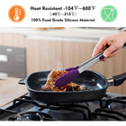 Stainless & Silicone Tongs