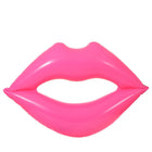 Ins Netflix Red Lips Inflatable Floating Bed Swimming Ring