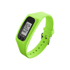 Silicone Electronic Pedometer Watch