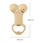 Custom Funny Penis Shape Metal Bottle Opener