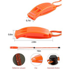 Emergency Whistles with Lanyard