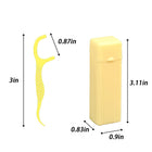 Fruit Flavored Flip-Top Double-Ended Dental Floss Box (10pcs)