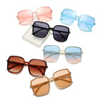 Nail Square Gradient Sunglasses