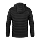 Winter Outdoor Heated Hooded Coat Windproof Usb Charging