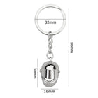 Mini Helmet Keychain Motorbike Helmet Keyring Metal Pendant