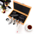 Bamboo 5-Piece Wine Tool Gift Set