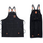 Heavy-Duty Canvas Cross Back Apron