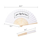 Paper Bamboo Folding Hand Fan