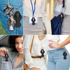 Neoprene Lipstick Holder Keychain-Full Color