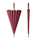 16 Bone Long Handle Automatic Umbrella