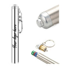 Stainless Steel Keychain Flashlight