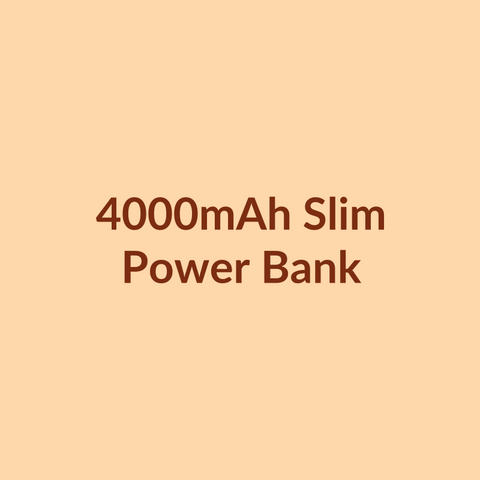 4000mAh Slim Power Bank