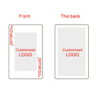 Fully Custom Back & Faces Poker Size Playing Cards