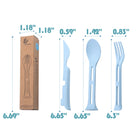 Wheat Straw 3-in-1 Fork, Spoon & Knife