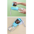 Large Capacity Dog Water Bottle with Food Container
