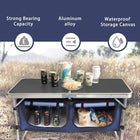 Folding Table With Storage