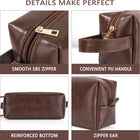 Genuine Leather Toiletry Bag
