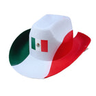 Western Cowboy Hat With National Flag
