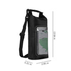 Beach 2L Roll Top Waterproof Backpack With Visible Window