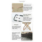 Portable Outdoor Folding Zipper Stool