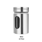 Stainless Steel Spice Jar With Shaker Lid