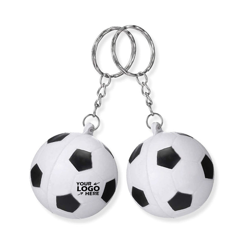 Keychain Football Decompression Ball