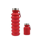 Customized 18 Oz Silicone Folding Water Cup
