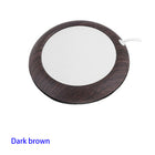 USB Heated Metal & Wood Coffee Coaster