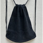 Both Shoulder Solid Color Knitted Bag