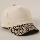 Unisex Leopard Print Baseball Cap