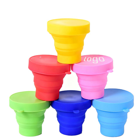 Food-Grade Silicone Collapsible Water Bottle