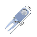 Magnetic Golf Divot Repair Tool w/Ball Marker & Cigar Holder