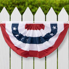 Us Fan-Shaped Bunting Flag