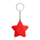 2" Mini Smile Face Star Stress Reliever Keychain