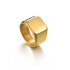 Square Titanium Steel Ring