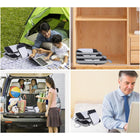 4 Set Travel Compression Packing Cubes For Suitcases