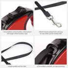 One Button Brake Retractable Dog Leash