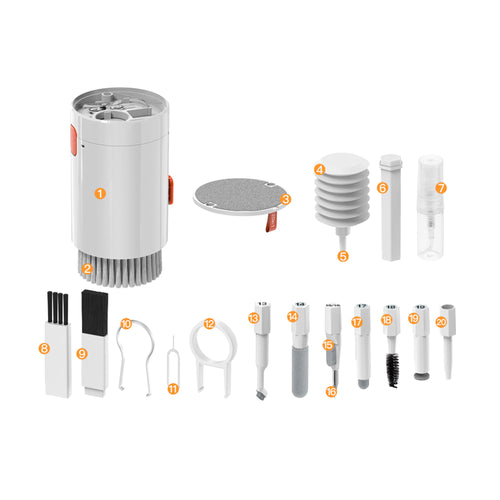 20-In-1 Multi-Functional Electronic Cleaning Kit