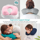 U-Shaped Portable Inflatable Neck Pillow